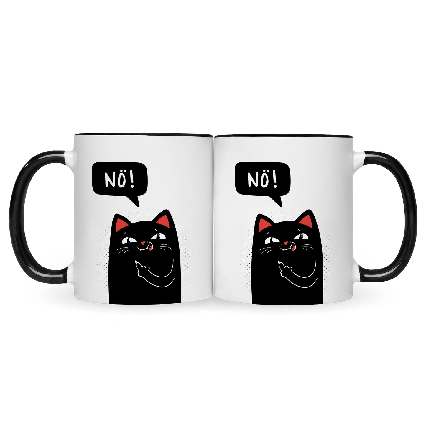 Bedruckte Tasse mit Spruch NÖ!