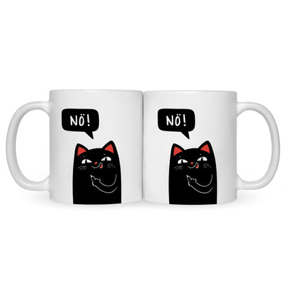 Bedruckte Tasse mit Spruch NÖ!