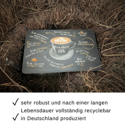 Frühstücksbrettchen “Guten Morgen Opa"