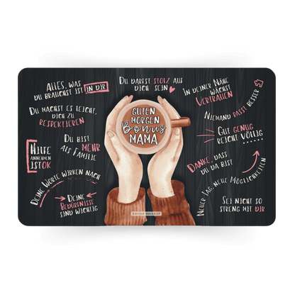 Frühstücksbrettchen „Guten Morgen Bonusmama“ – Ein liebevolles Geschenk für eine Mama aus dem Herzen