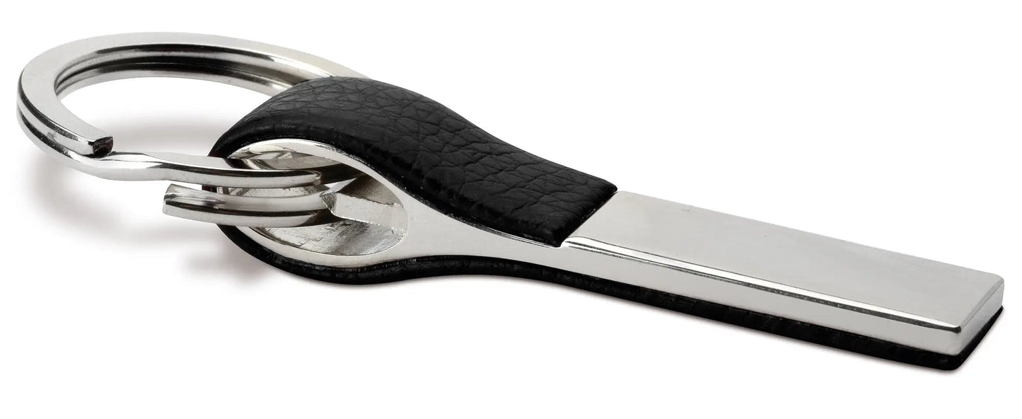 Leder Schlüsselanhänger Polo mit Gravur
