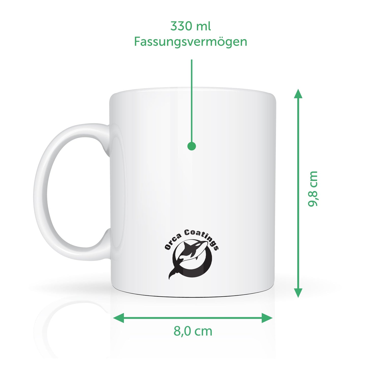 Bedruckte Tasse mit Spruch NÖ!